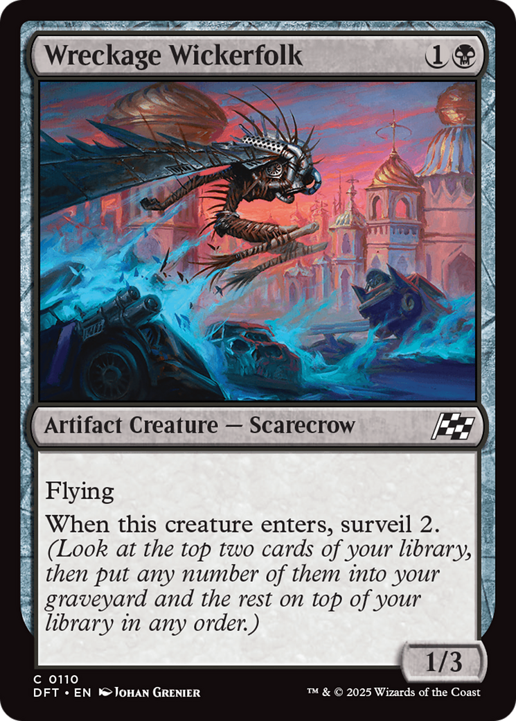 Wreckage Wickerfolk (DFT-110) - common - Foil