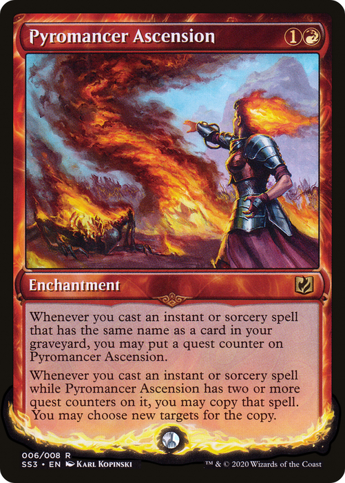 Pyromancer Ascension (SS3-006) - rare - Foil
