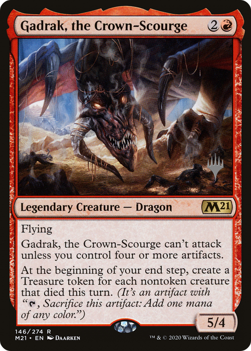 Gadrak, the Crown-Scourge (PPM21-146P) - rare