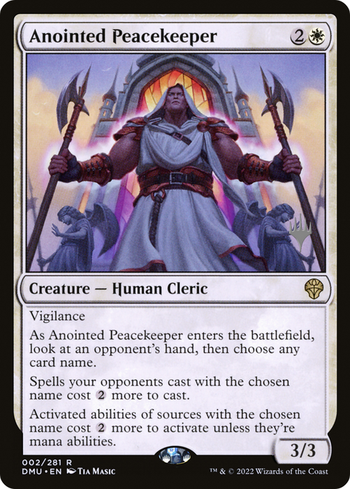 Anointed Peacekeeper (PPDMU-02P) - rare
