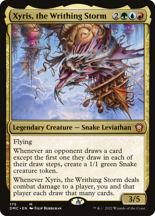 Xyris, the Writhing Storm (DMC-175) - mythic