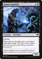 Koma's Faithful (KHM-102) - common