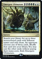 Emergent Ultimatum (PRE-185S) - rare - Foil