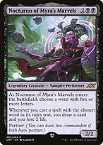Nocturno of Myra's Marvels (UNF-082) - rare