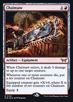 Chainsaw (PRE-128S) - rare - Foil