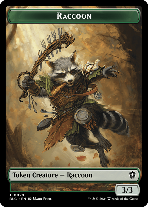 Raccoon (TBLC-029) - common