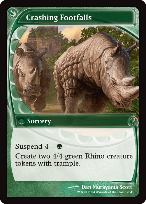 Crashing Footfalls (MB2-204) - rare - Foil