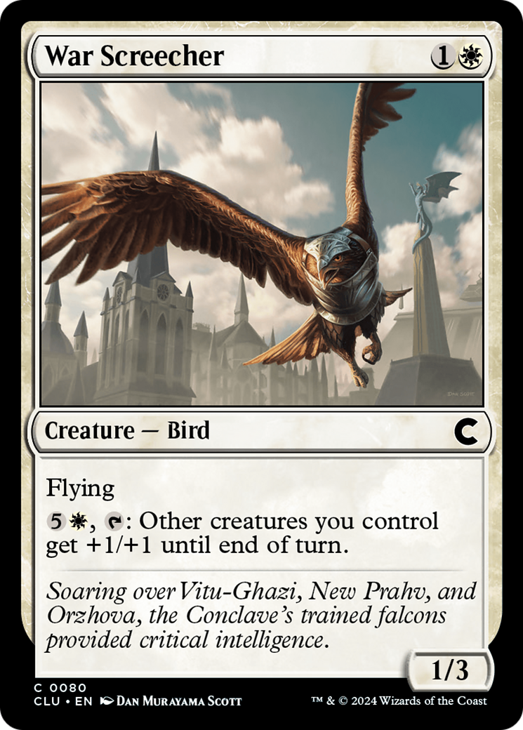 War Screecher (CLU-080) - common