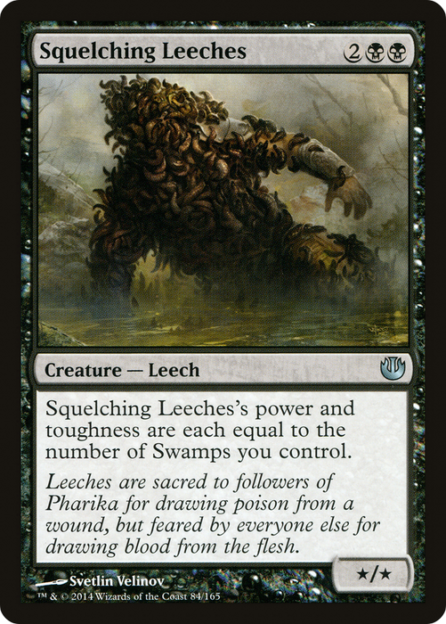 Squelching Leeches (JOU-084) - uncommon