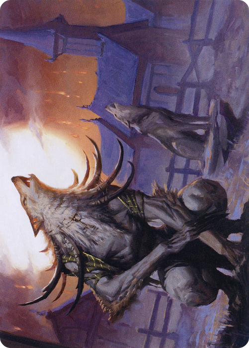 Lord of the Ulvenwald // Lord of the Ulvenwald (AMID-064) - common (Borderless) - Foil