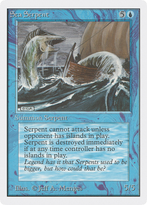 Sea Serpent (2ED-077) - common