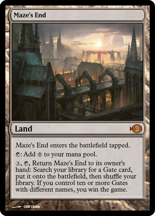 Maze's End (PRM-48572) - mythic - Foil