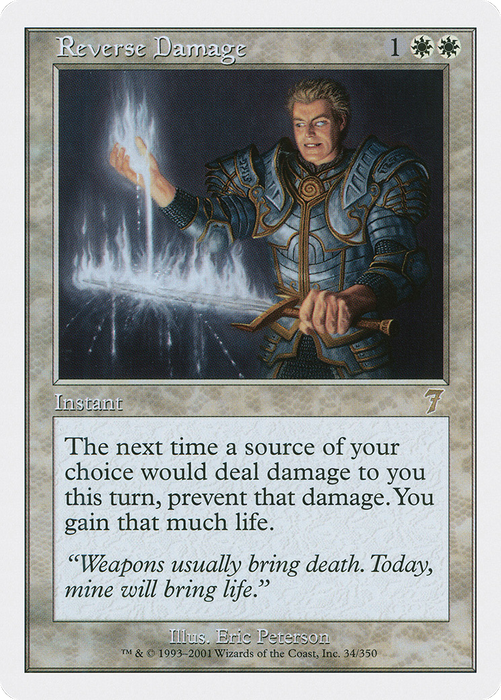 Reverse Damage (7ED-034) - rare