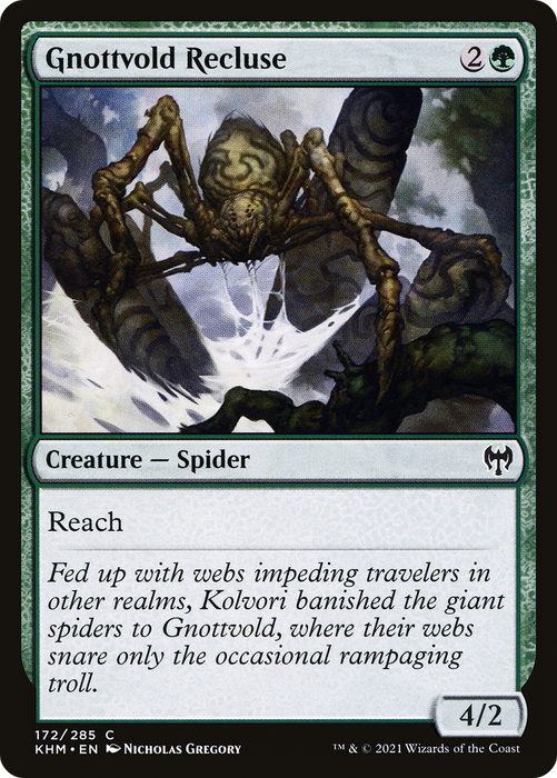 Gnottvold Recluse (KHM-172) - common - Foil