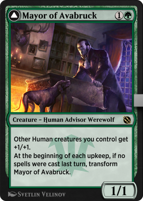 Mayor of Avabruck // Howlpack Alpha (SIS-053) - rare