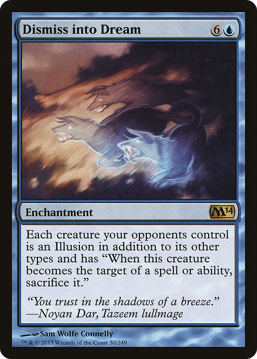 Dismiss into Dream (M14-050) - rare - Foil