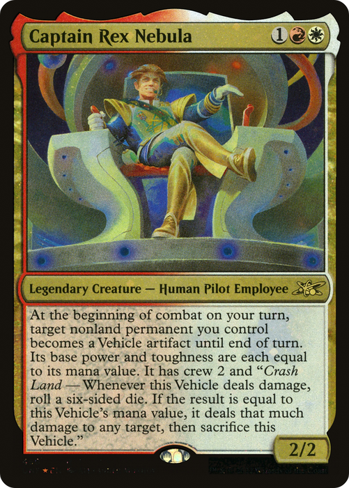 Captain Rex Nebula (UNF-450) - rare - Foil