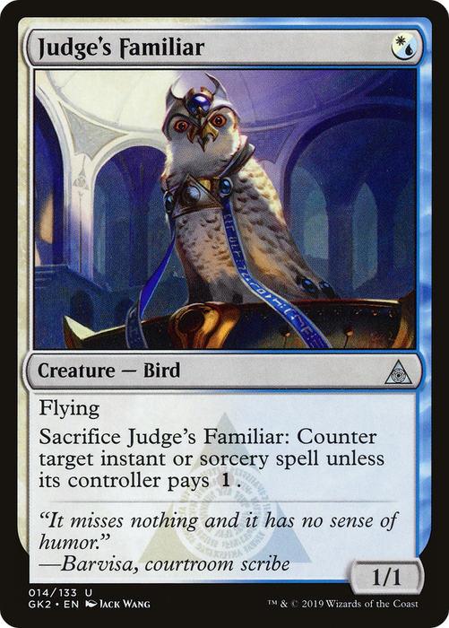 Judge's Familiar (GK2-014) - uncommon