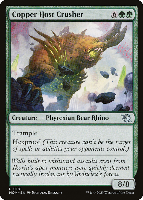 Copper Host Crusher (MOM-181) - uncommon - Foil