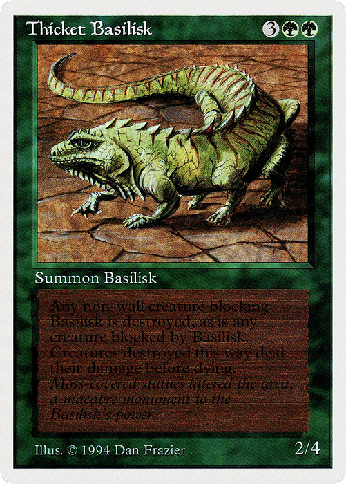 Thicket Basilisk (SUM-218) - uncommon