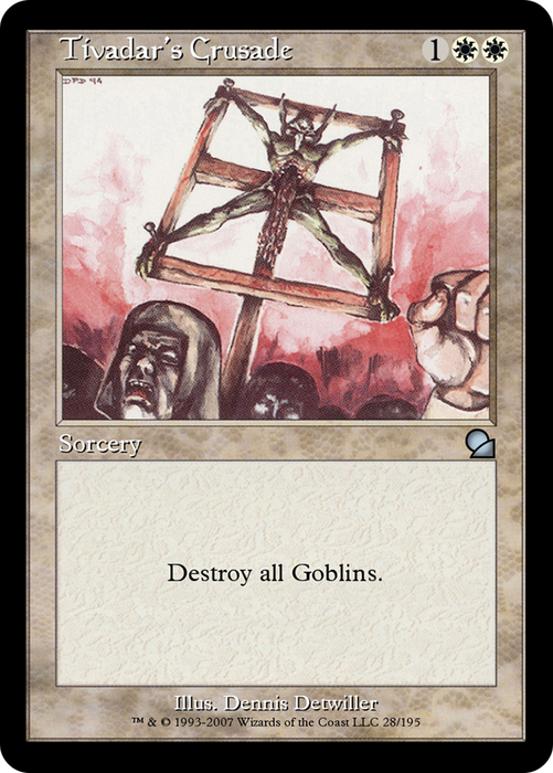 Tivadar's Crusade (ME1-028) - uncommon - Foil