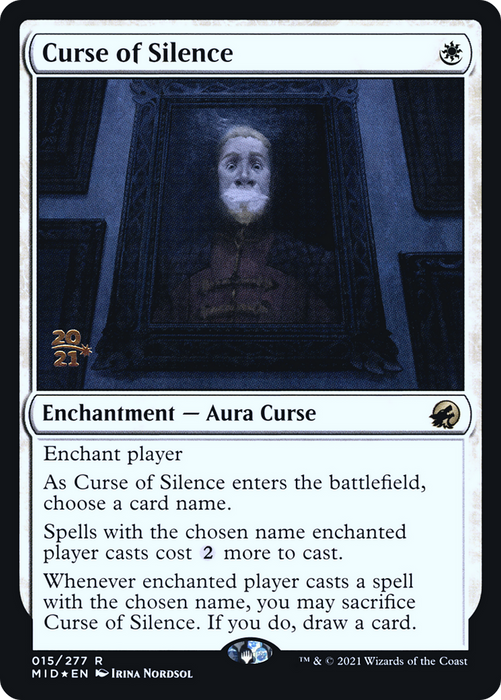 Curse of Silence (PRE-15S) - rare - Foil