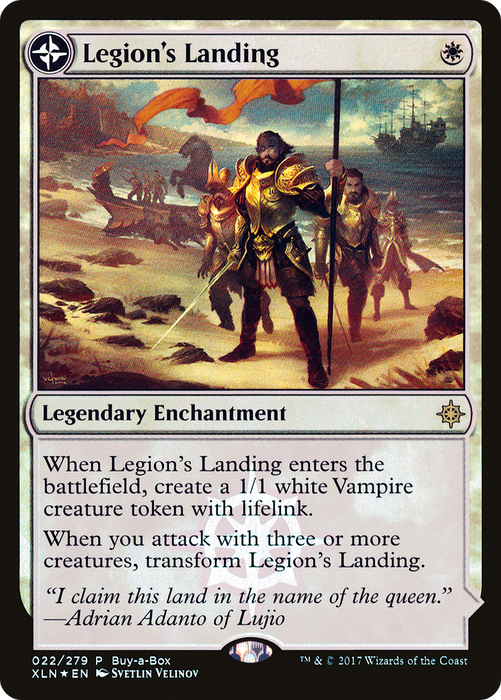 Legion's Landing // Adanto, the First Fort (BABP-022) - rare: (compasslanddfc) - Foil
