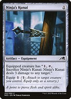 Ninja's Kunai (NEO-252) - common
