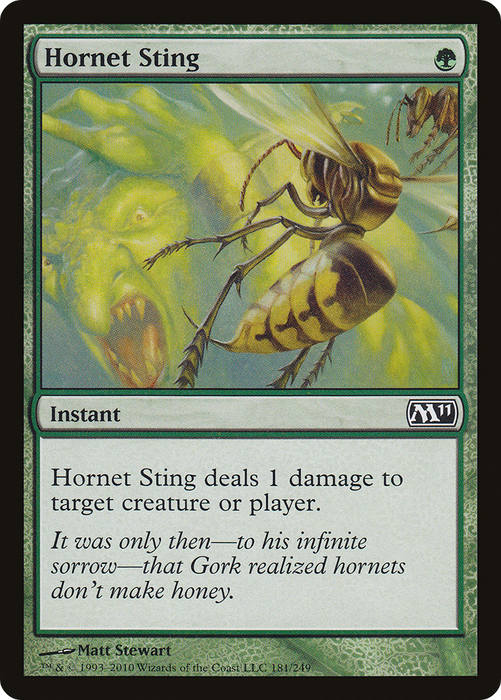 Hornet Sting (M11-181) - common - Foil