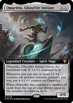 Omarthis, Ghostfire Initiate (CMM-748) - mythic: (Extended Art)