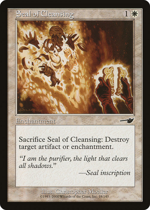 Seal of Cleansing (NMS-018) - common - Foil