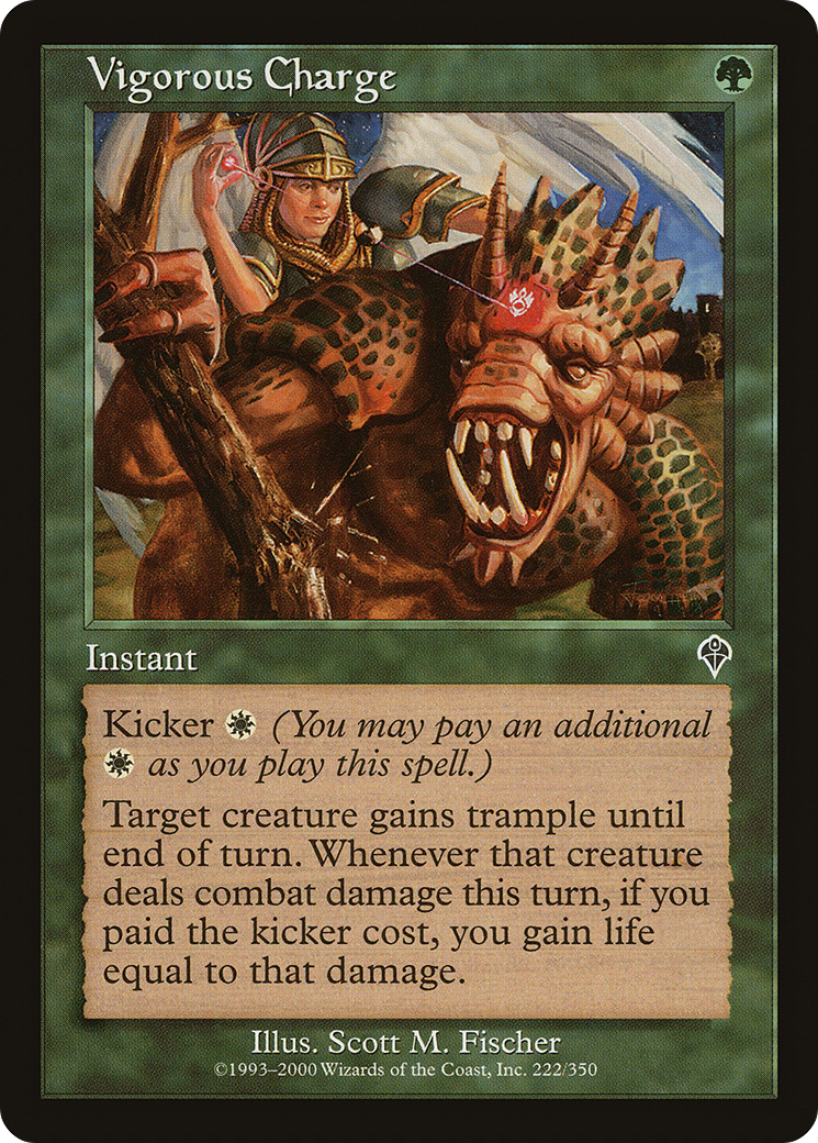 Vigorous Charge (INV-222) - common - Foil