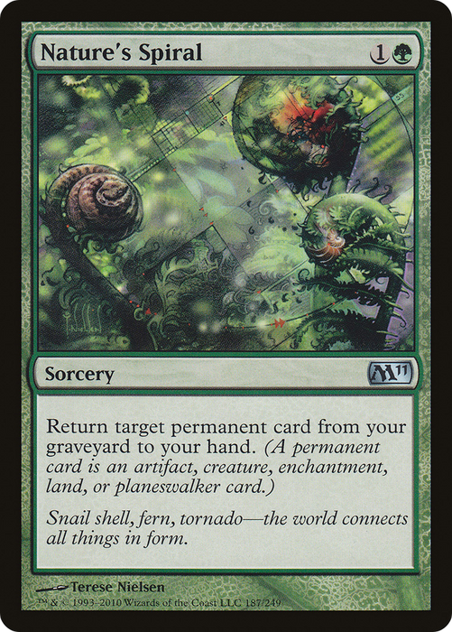 Nature's Spiral (M11-187) - uncommon - Foil