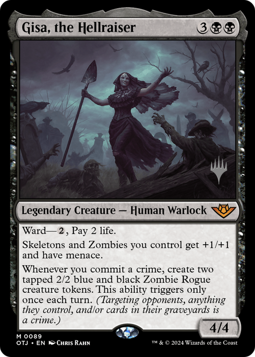 Gisa, the Hellraiser (PPOTJ-89P) - mythic - Foil