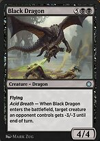 Black Dragon (HBG-144) - uncommon