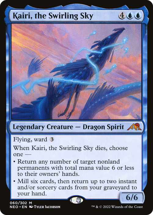 Kairi, the Swirling Sky (NEO-060) - mythic