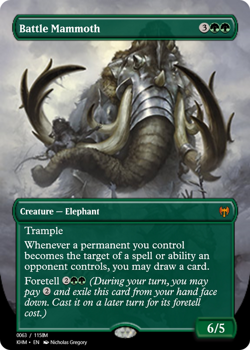 Battle Mammoth (PRM-88326) - mythic