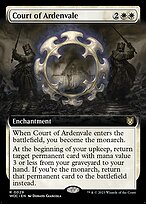 Court of Ardenvale (WOC-029) - rare: (Extended Art) - Foil