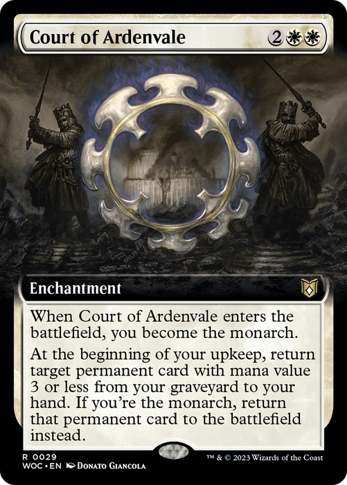Court of Ardenvale (WOC-029) - rare: (Extended Art)