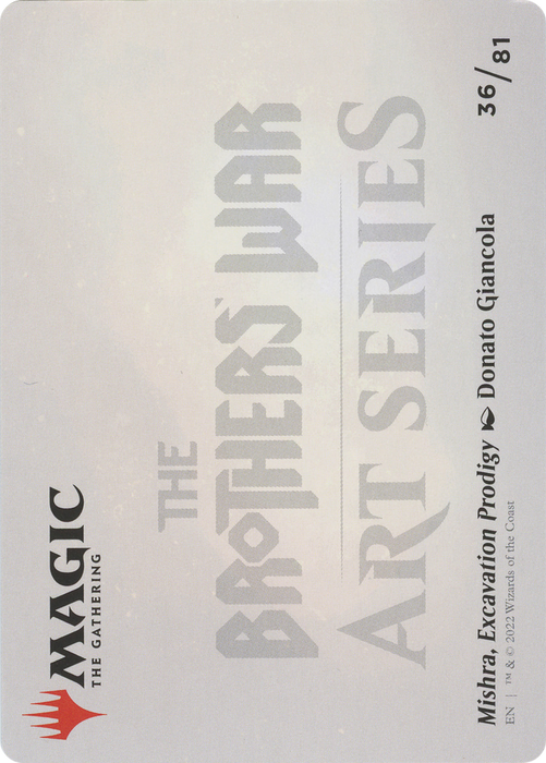 Mishra, Excavation Prodigy // Mishra, Excavation Prodigy (ABRO-036) - common (Borderless)