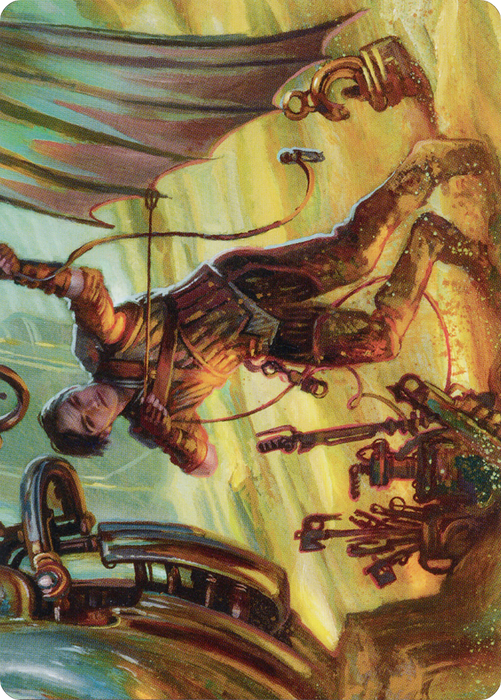 Mishra, Excavation Prodigy // Mishra, Excavation Prodigy (ABRO-036) - common (Borderless) - Foil