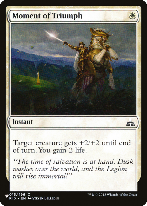 Moment of Triumph (LIST-RIX-15) - common