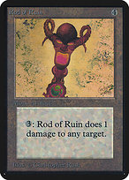 Rod of Ruin (LEA-268) - uncommon