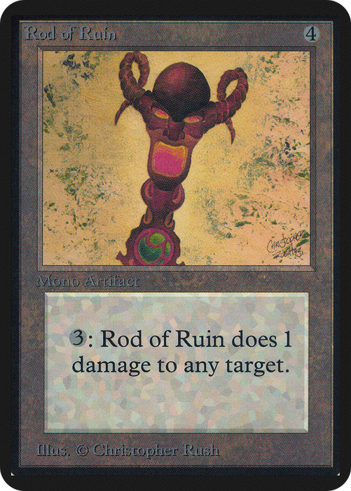 Rod of Ruin (LEA-268) - uncommon