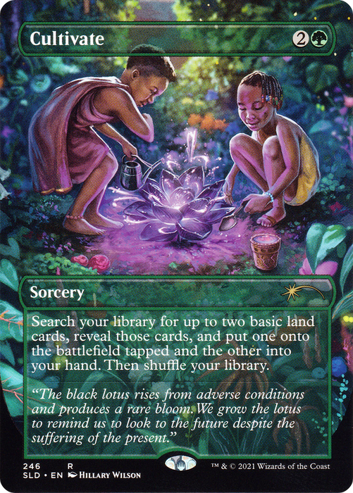 Cultivate (SLD-246) - rare (Borderless) - Foil