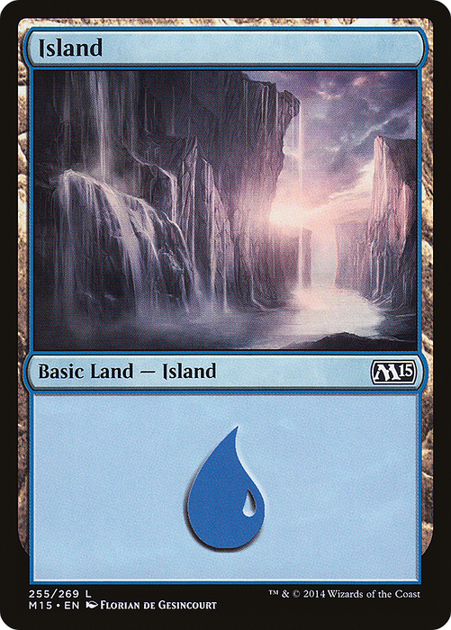 Island (M15-255) - common - Foil