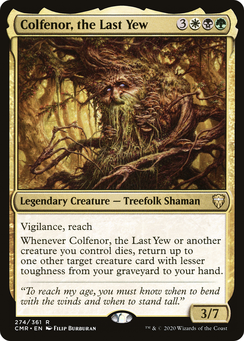 Colfenor, the Last Yew (CMR-274) - rare - Foil