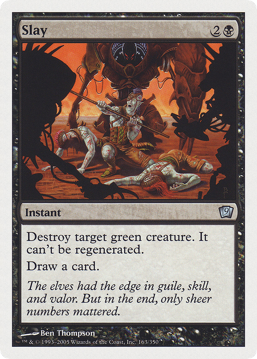 Slay (9ED-163) - uncommon