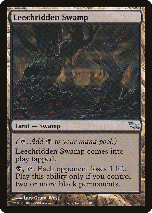 Leechridden Swamp (SHM-273) - uncommon