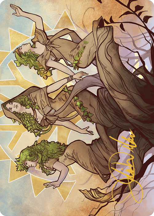 Trostani, Three Whispers // Trostani, Three Whispers (AMKM-037) - common (Borderless) - Foil